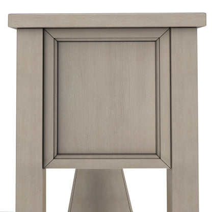 Rustic Entryway Console Table