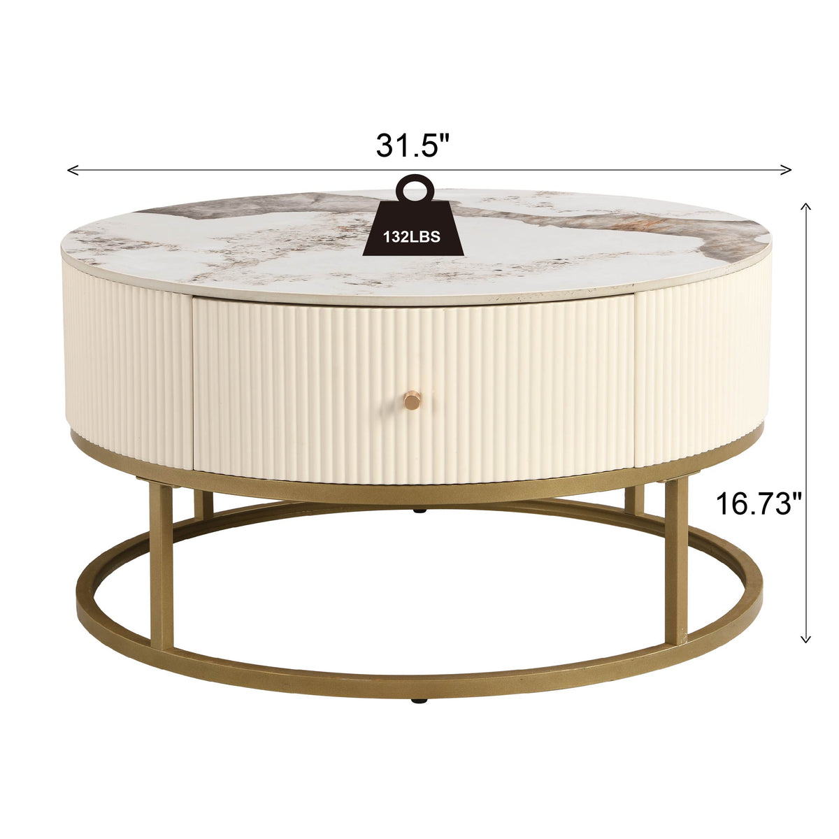 Marble Coffee Table Modern