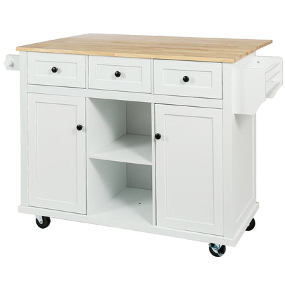 Kitchen Island Cart White