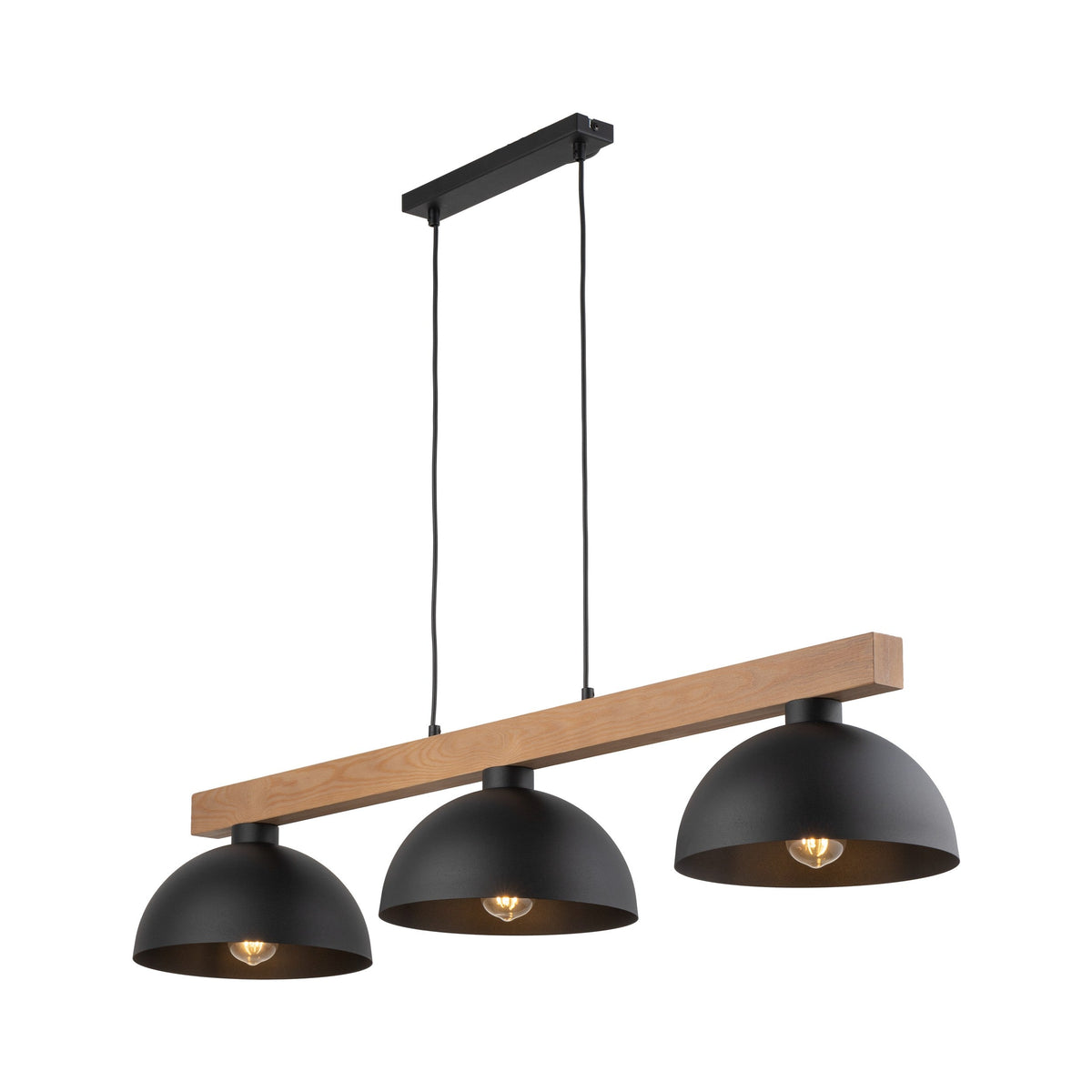 OSLO Black Scandinavian Pendant Light 3
