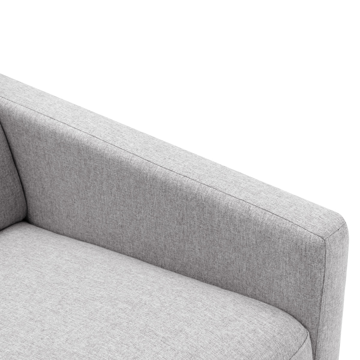 Upholstered Rocker Chair Gray