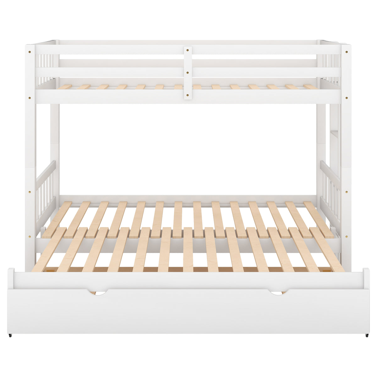 Pull-Out Bunk Bed White