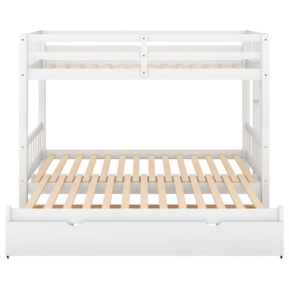 Pull-Out Bunk Bed White