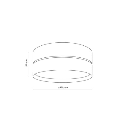 NICOL Scandinavian Flush Mount Light