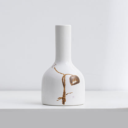 Mini Ceramic Vase Diffuser – Hydroponic Bloom Accent