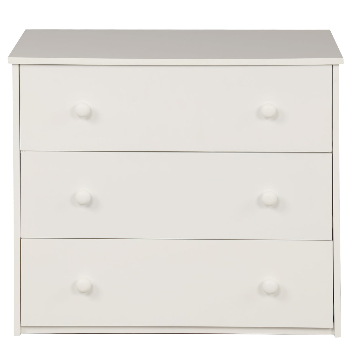 Twin Loft Bed with Desk White