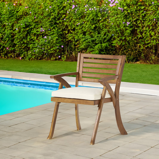 Hermosa Dining Chair Set of 2 Brown