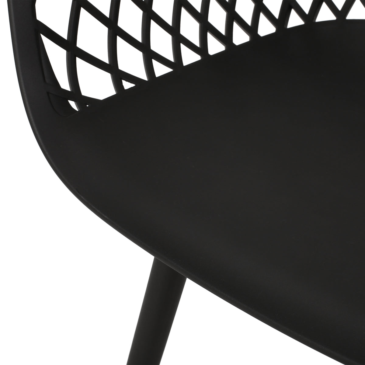 Poppy Fabric Accent Chair Gray
