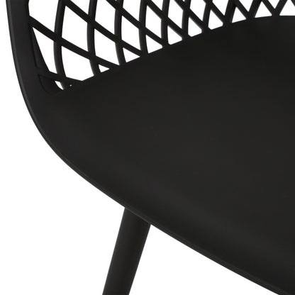 Poppy Fabric Accent Chair Gray