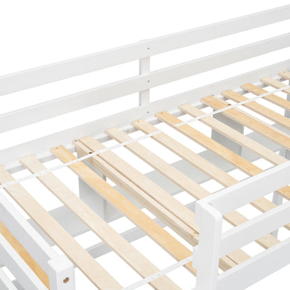 Twin Loft Bed White
