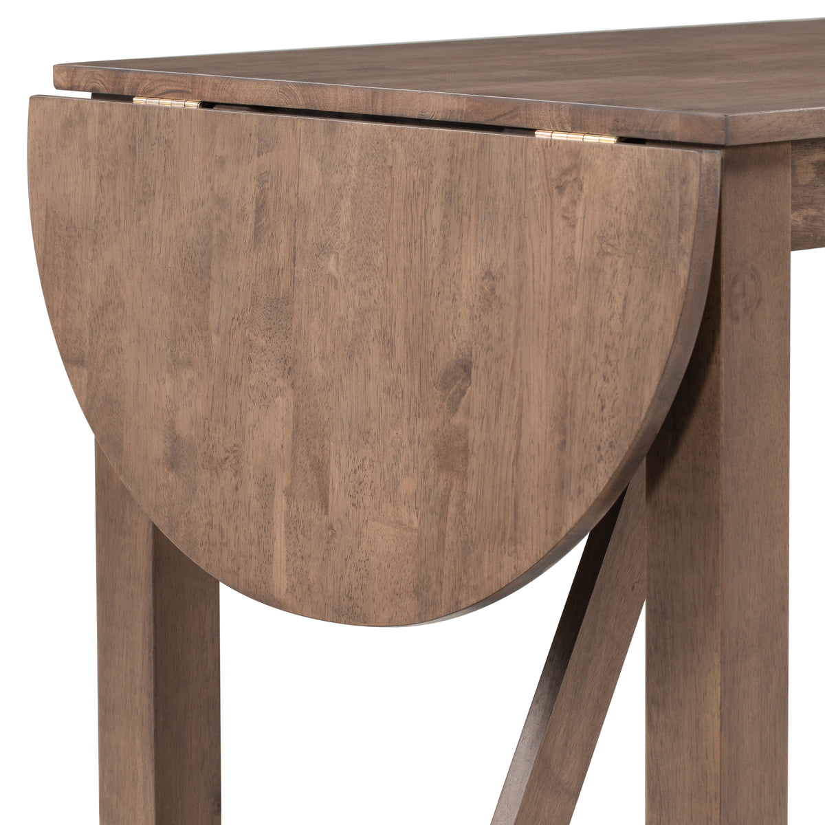 3-Piece Counter Dining Set Brown