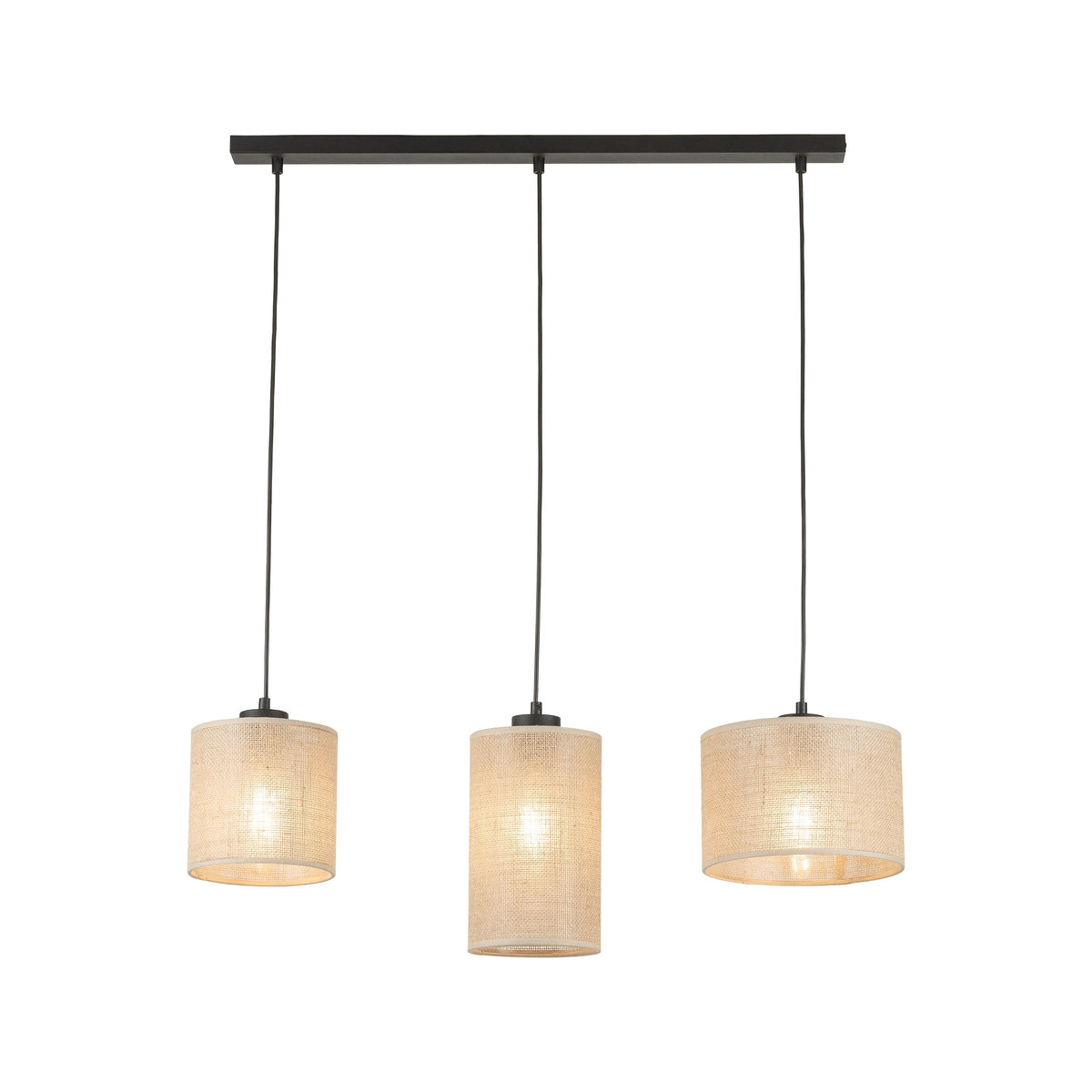 JUTE Natural Pendant  Light 3