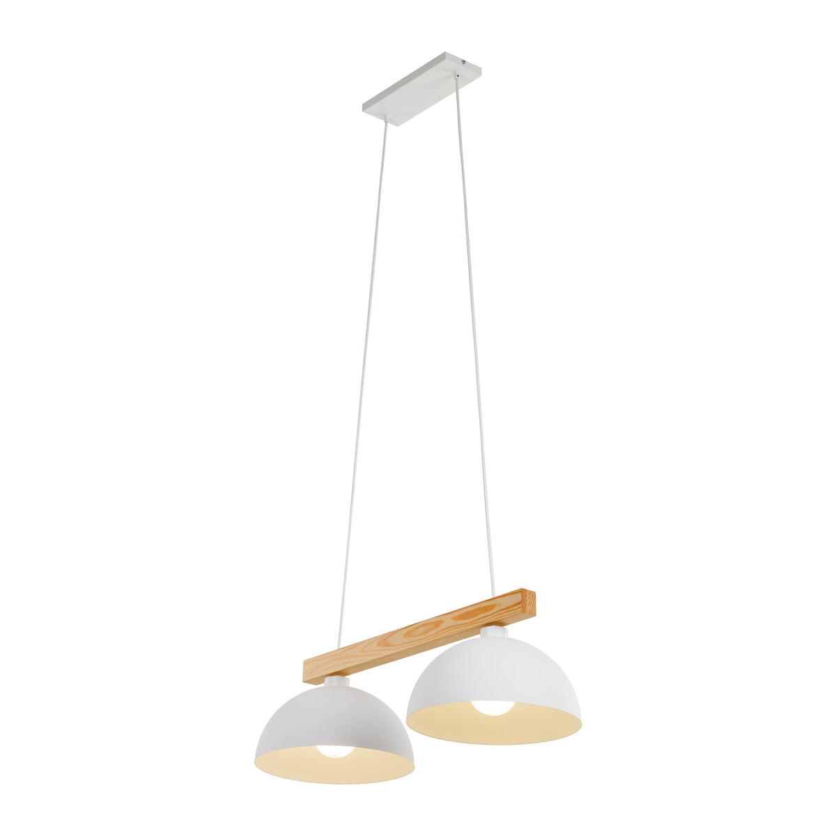 OSLO White Scandinavian Pendant Light 2