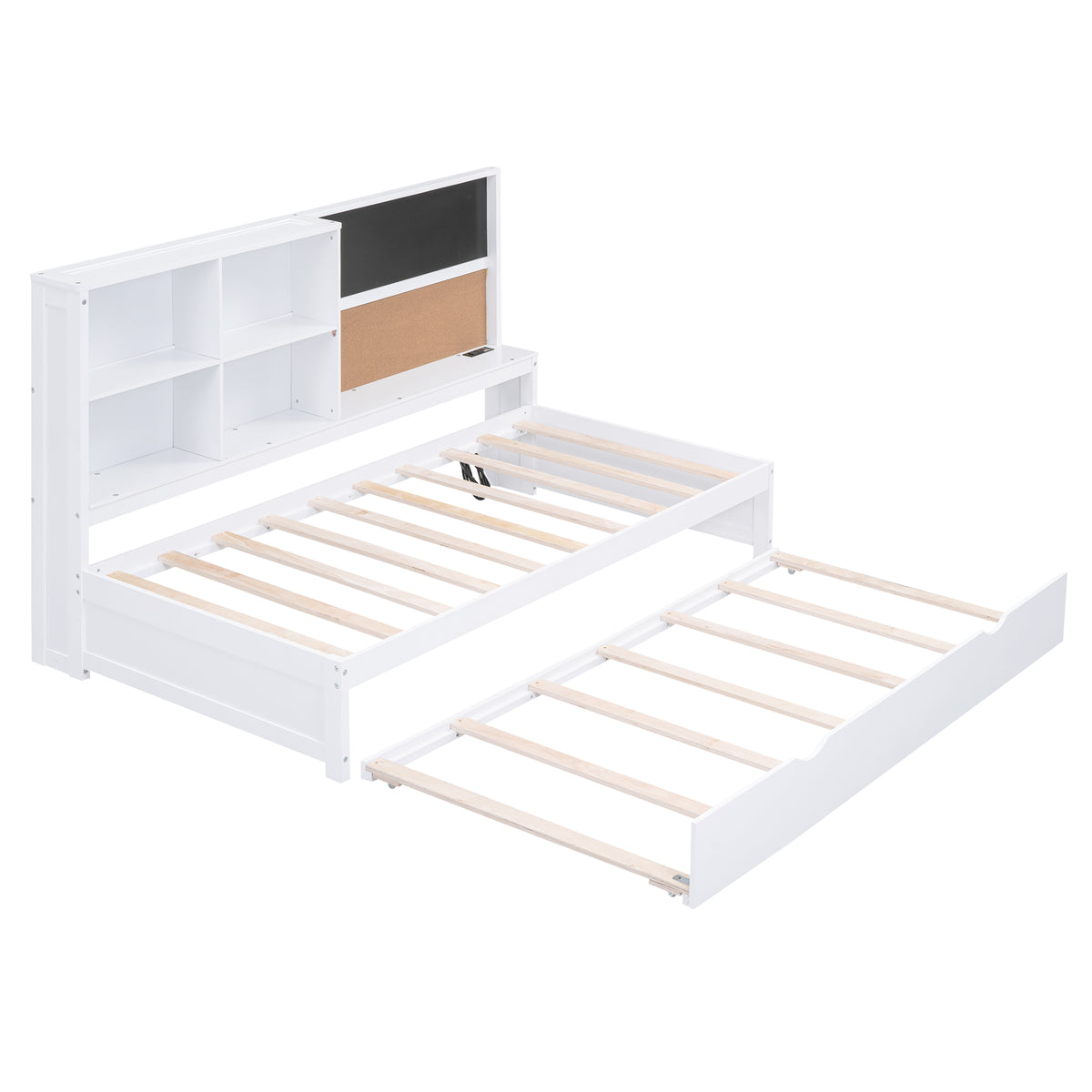Twin Daybed with Storage White
