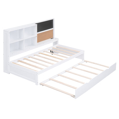 Twin Daybed with Storage White