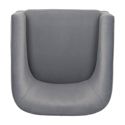Wide Swivel Lounge Chair – Gray