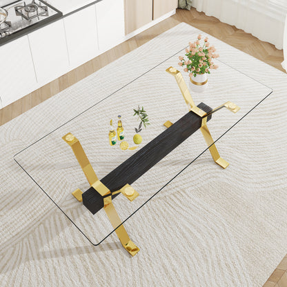 Tempered Glass Dining Table