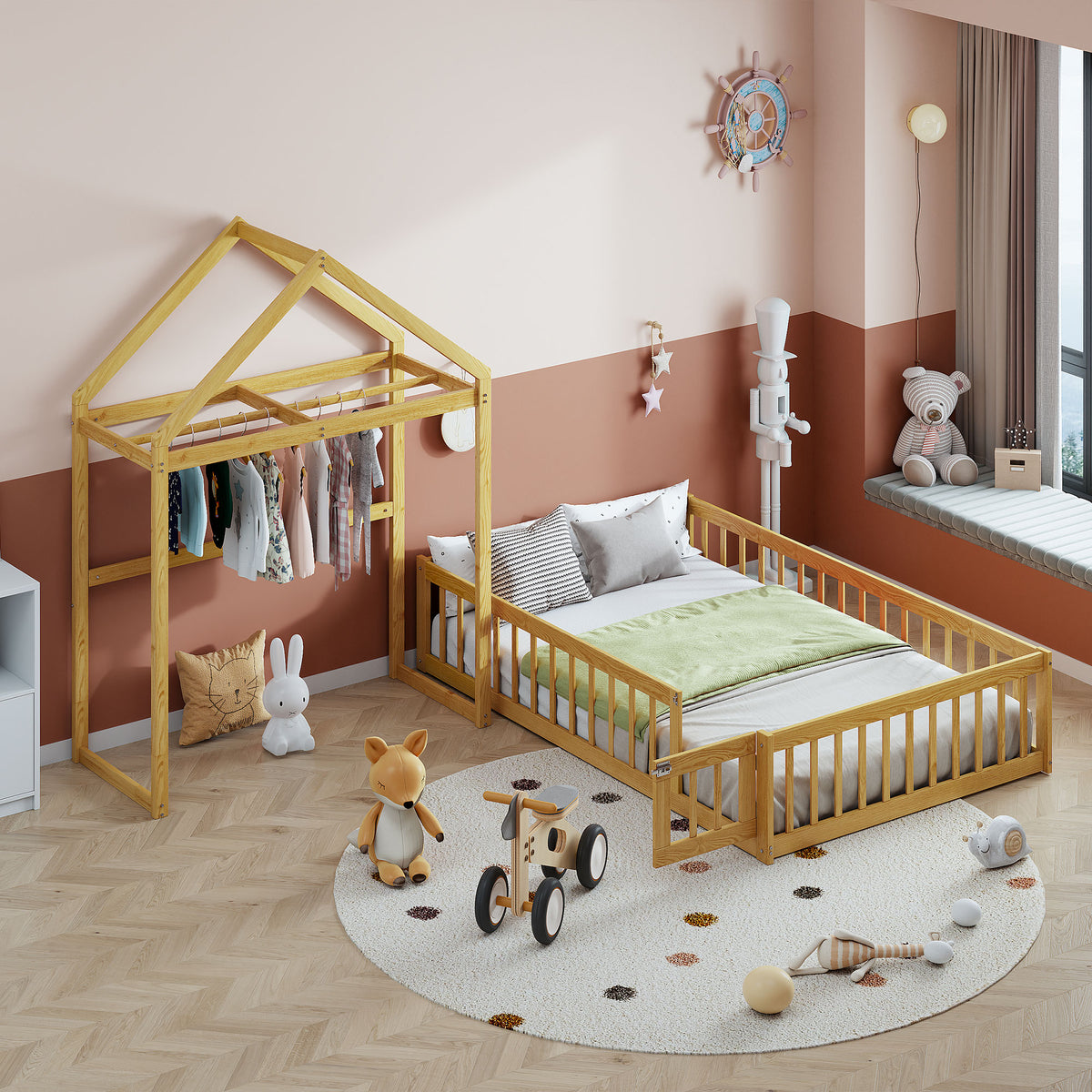 Children’s Full Bed Natural