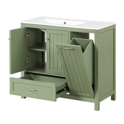36-Inch Bathroom Vanity with Sink and Drawer