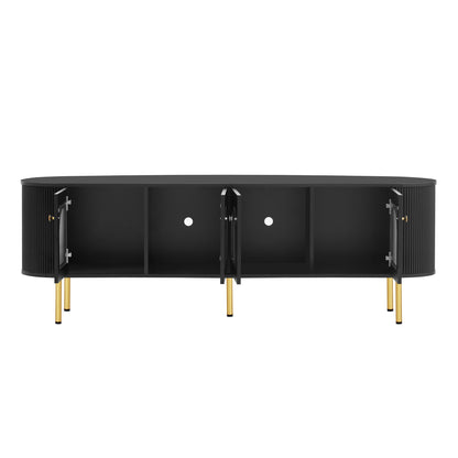 Modern TV Stand Black
