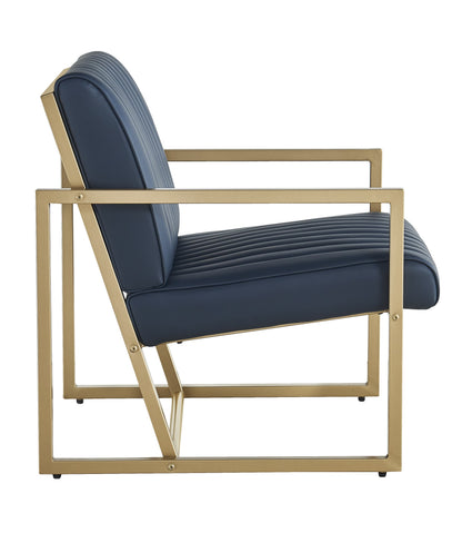Modern PU Leather Dining Chair Black