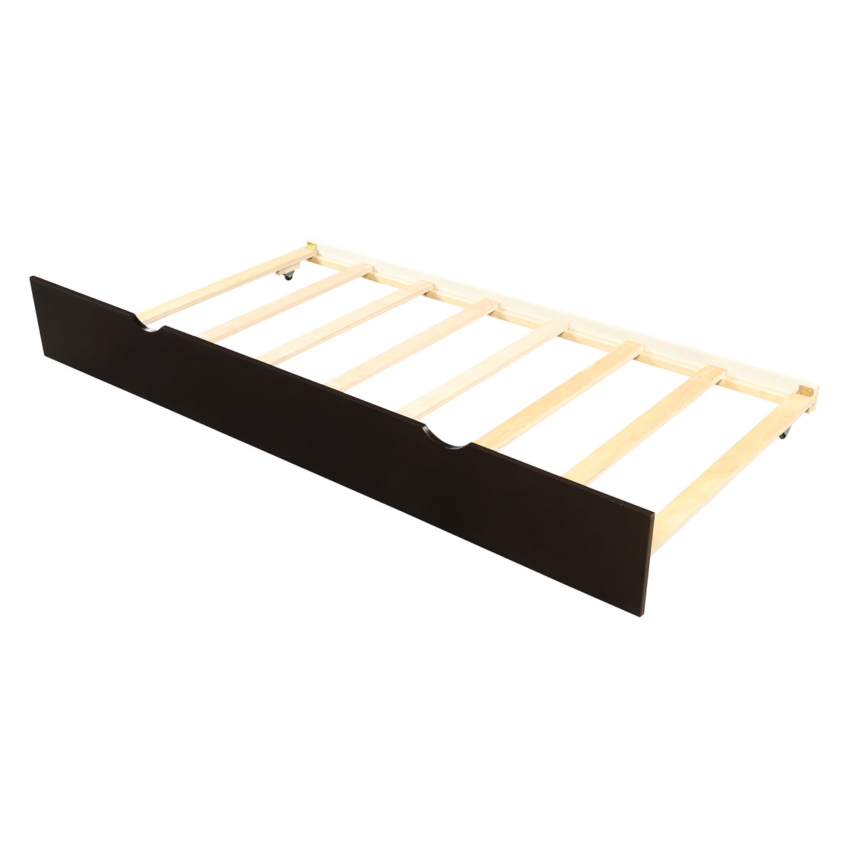 Platform Bed with Trundle Espresso Finish