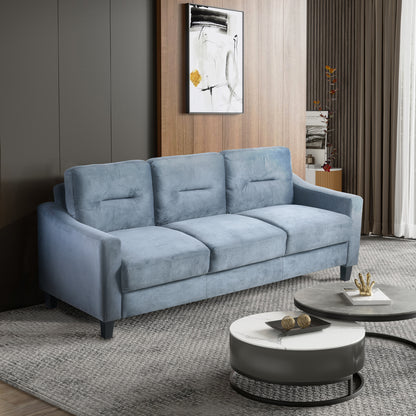 Gray Chenille Sectional Sofa