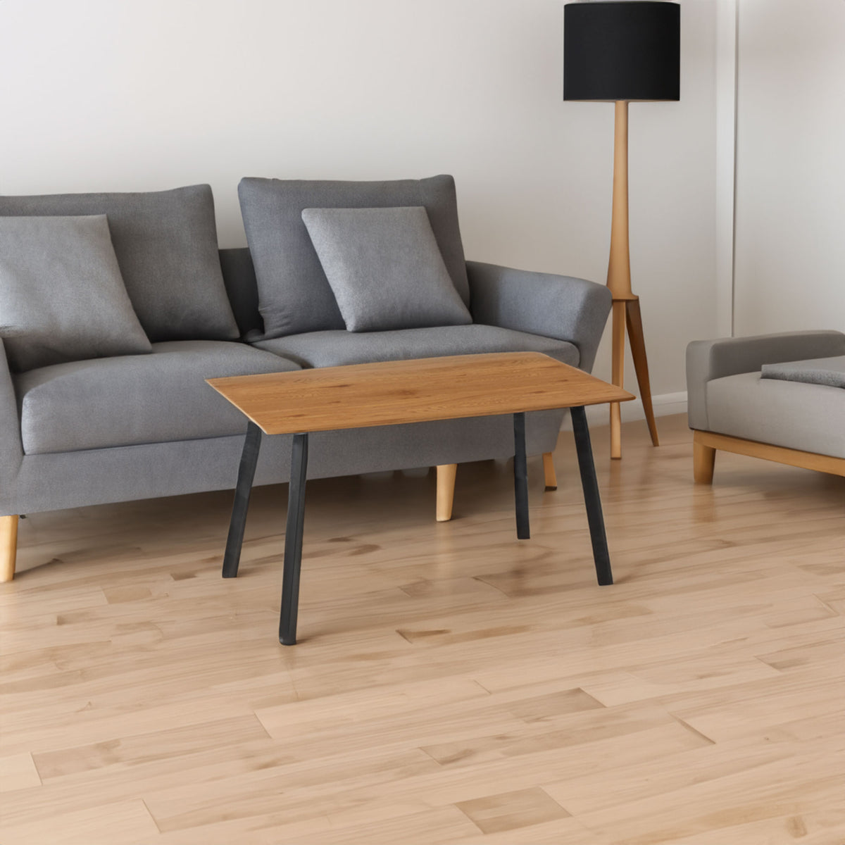 Modern Rectangle Dining Table Walnut