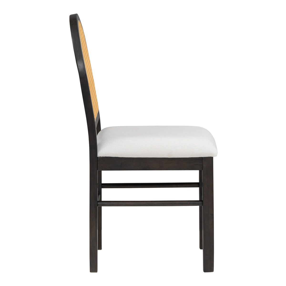 Retro Dining Set (5 pcs) – Espresso Finish