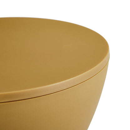 Mustard Yellow Modern Accent Stool