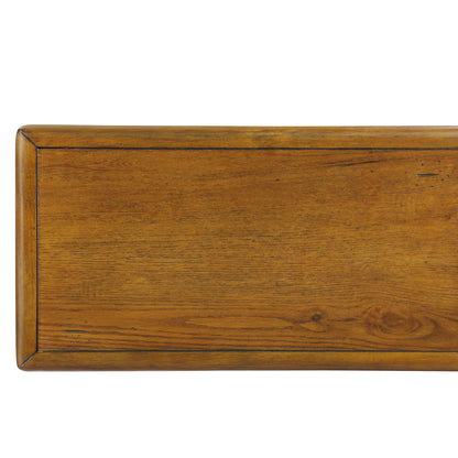 Antique Brown Wood End Table