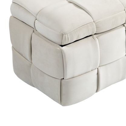 Ottoman Stool Beige