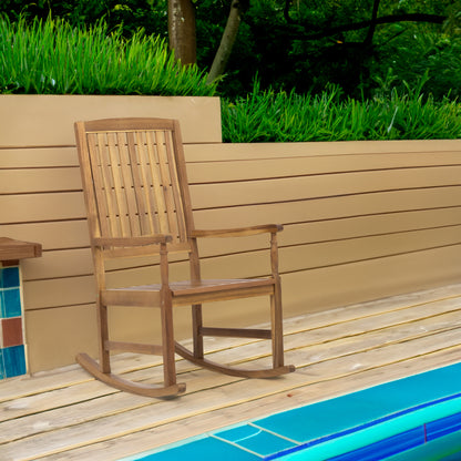 Arcadia Teak Rocking Chair