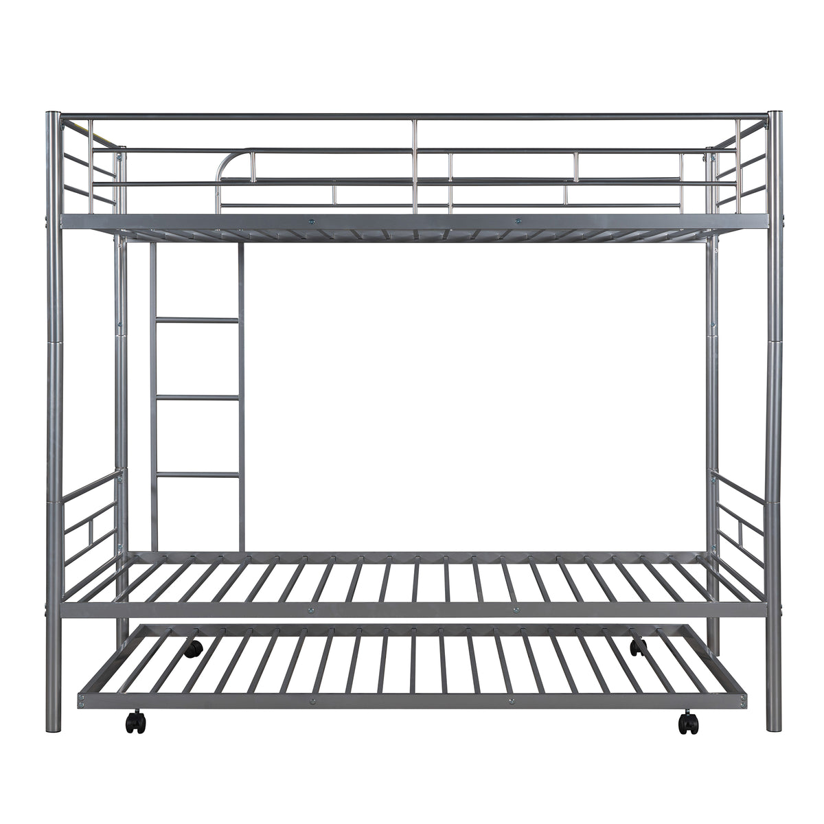 Twin Over Twin Bunk Bed White