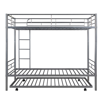 Twin Over Twin Bunk Bed White