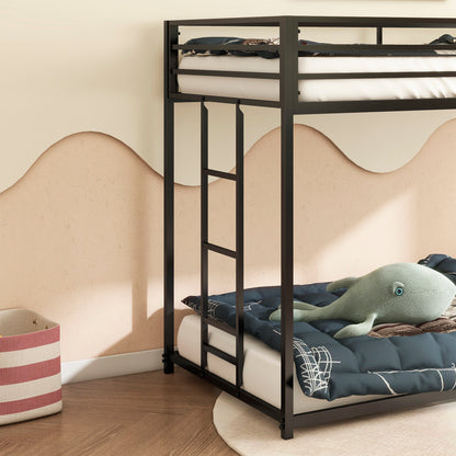 Adam Twin Bunk Bed Black