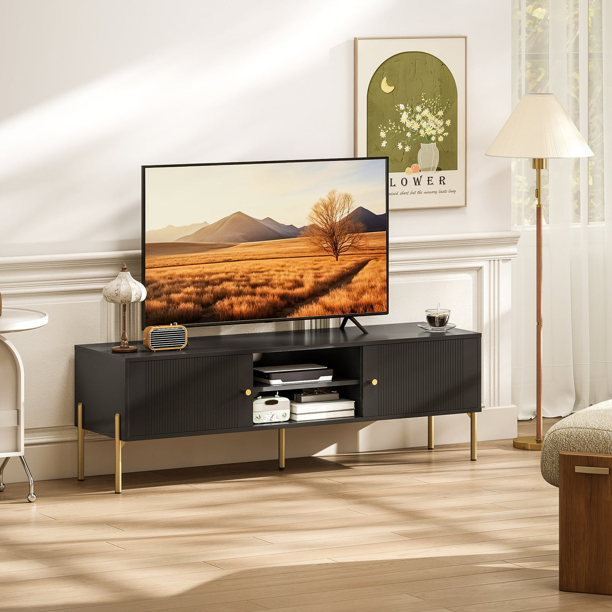 Harley TV Stand for TVs up to 65"-Black
