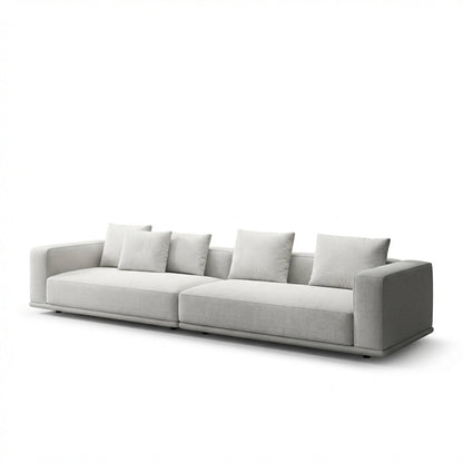The Nordic Cotton and Linen Fabric Sofa