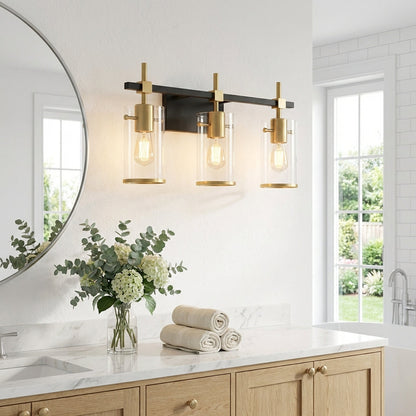 3-Light Iron Vanity Light