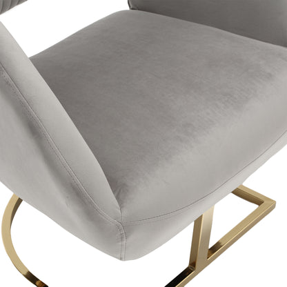 Tufted Accent Chair Linen