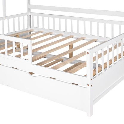 Full House Bed White