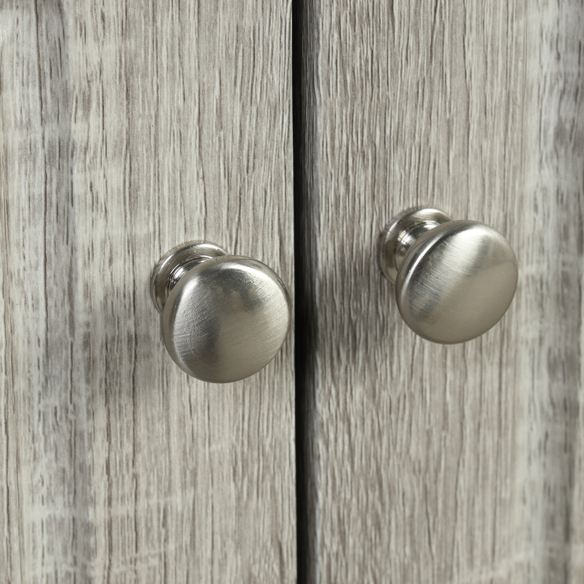 Oak Corner Bathroom Cabinet with Shelves