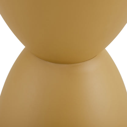 Mustard Yellow Modern Accent Stool
