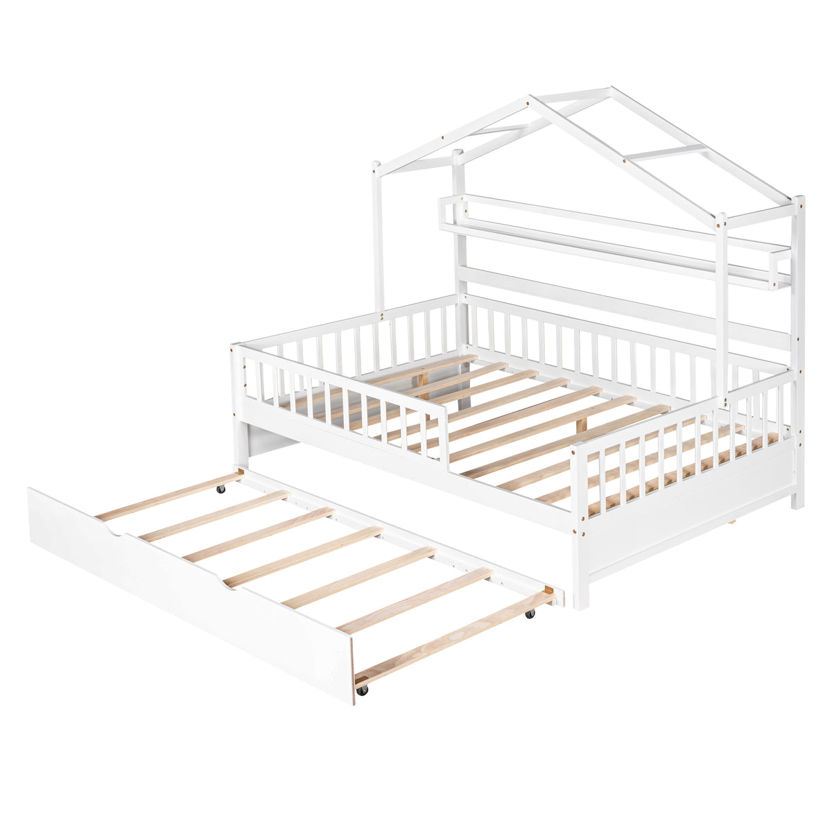 Full House Bed White