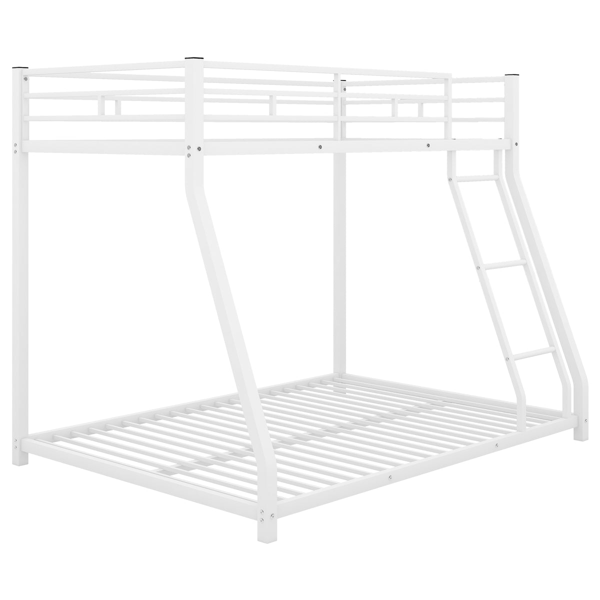 Metal Bunk Bed White
