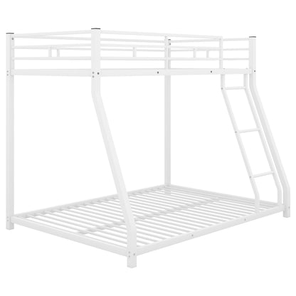 Metal Bunk Bed White