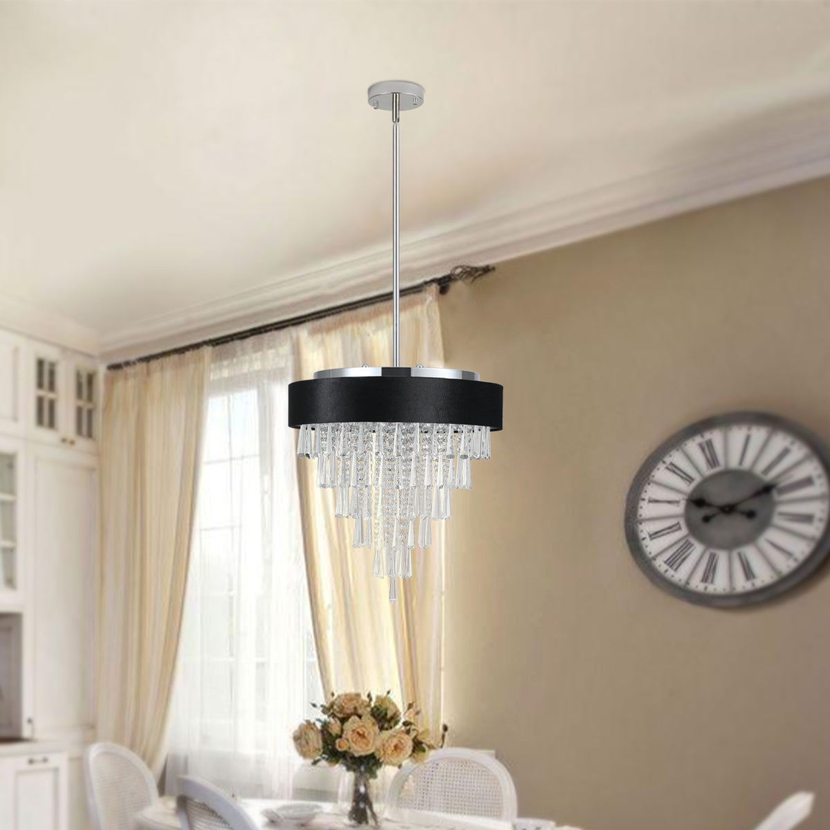 Crystal Round Chandelier