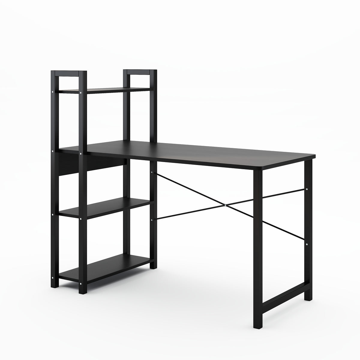 Steel Frame Study Desk – 4 Drawers