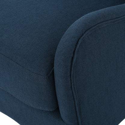 Hi-Back Quentin Sofa Chair Beige Linen