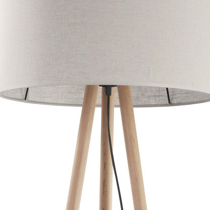 TOKYO Beige Linen Floor Lamp